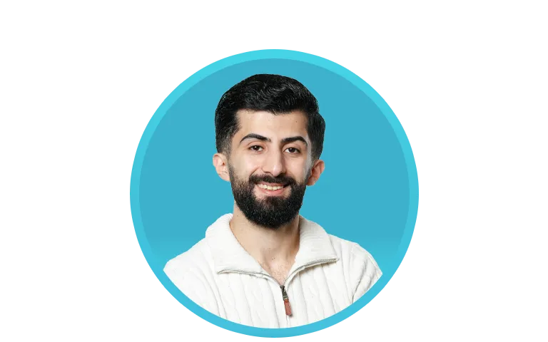 Porträt Amir Amirzada bei Delphin Hamburg